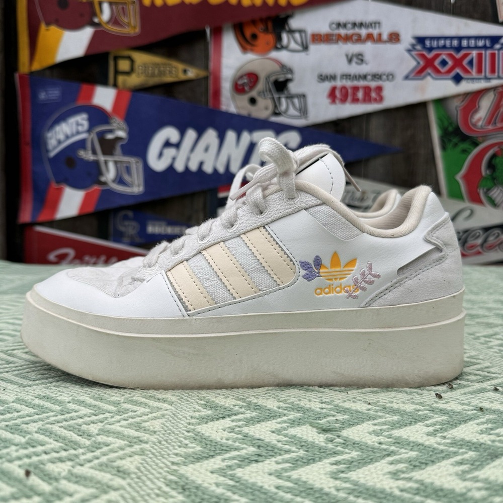 Size 8.5 - Adidas Originals Forum Bonega W [GZ4297] Women Casual Shoes White‎